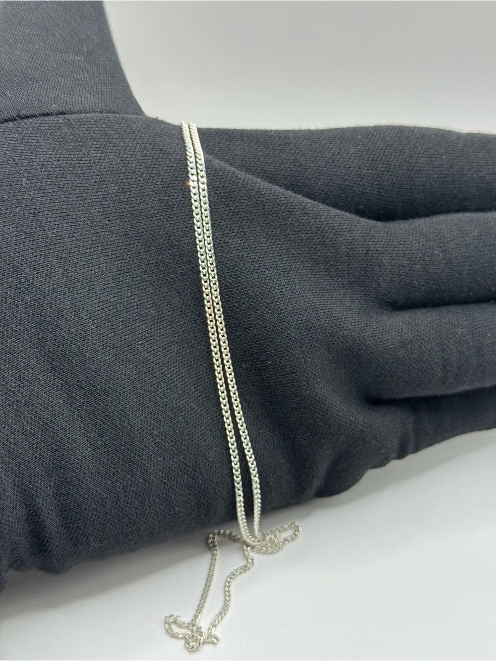 S925 silver cuban chain 1.5mm